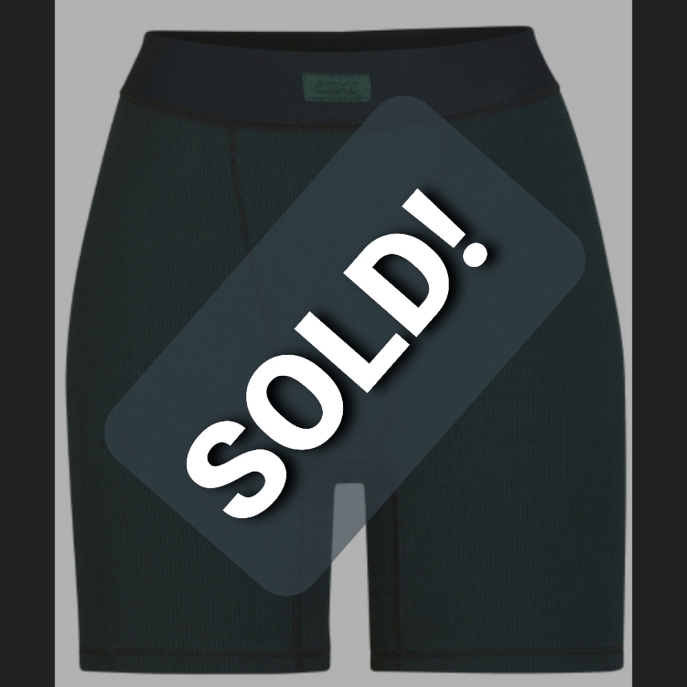 SOLD! SKIMS soft lounge boxers cypress